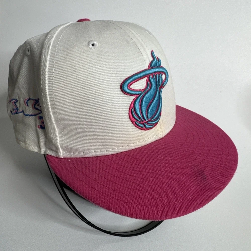 Miami Heat NBA‎ NEW ERA 9fifty Snapback Cap White Hot Pink